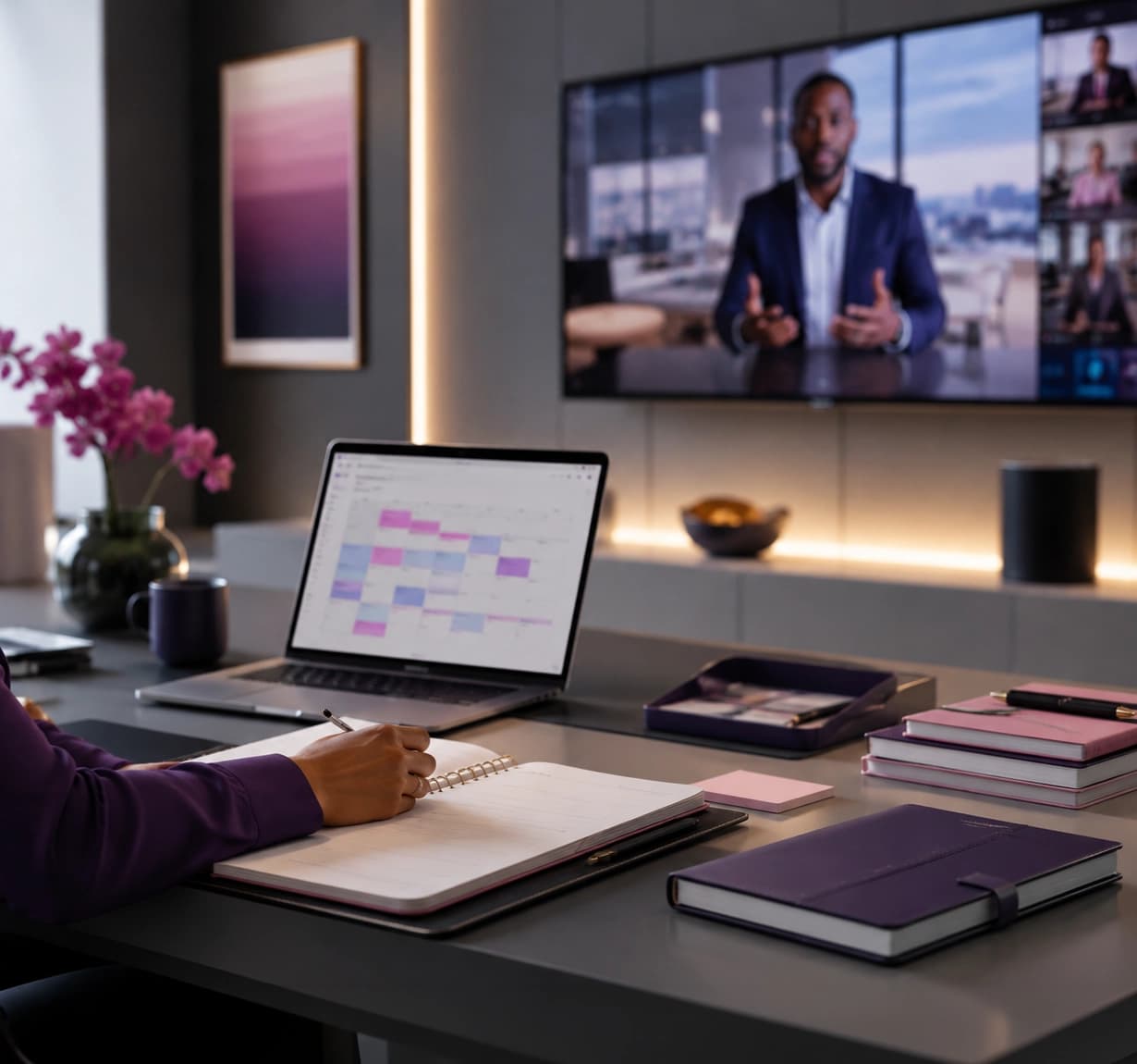 Executive operations support workspace