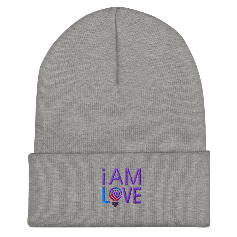 Grey Cuffed Beanie