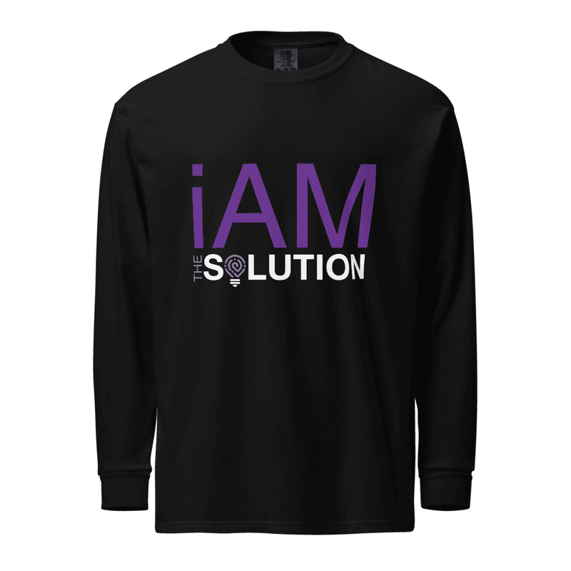 Garment-dyed heavyweight long-sleeve shirt
